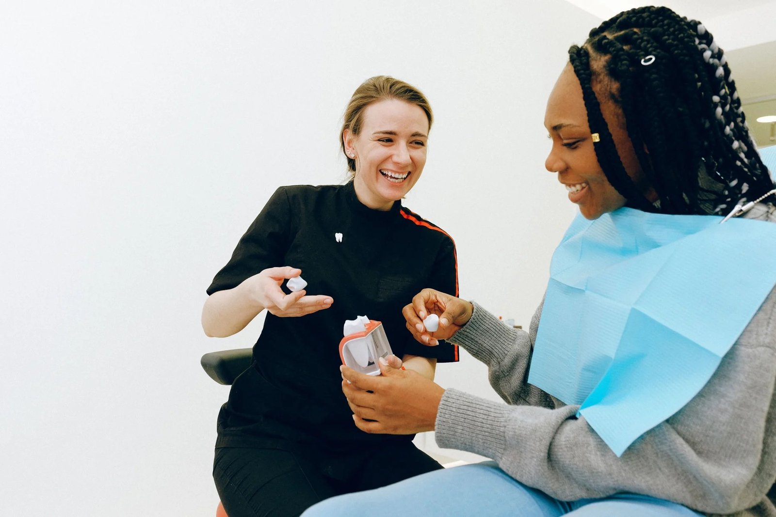 Illustrative dental consultation